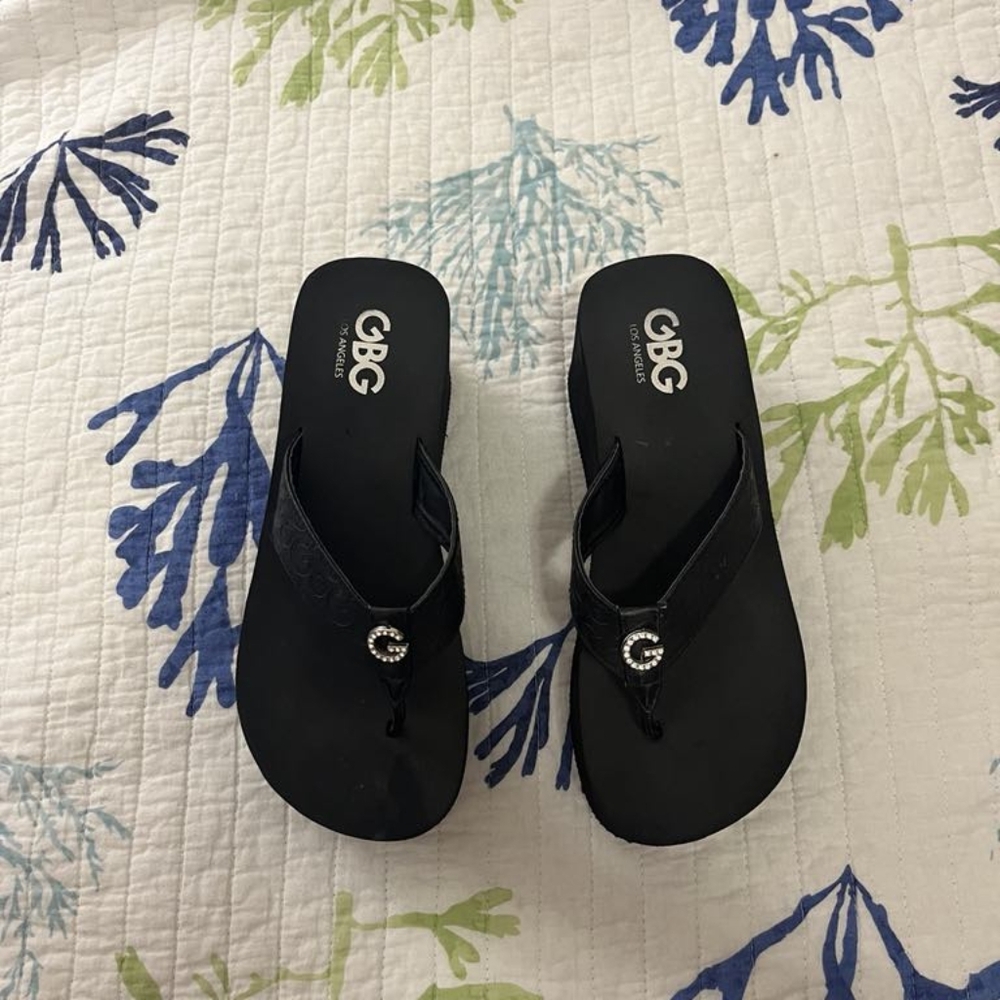 Y2k platform sandals